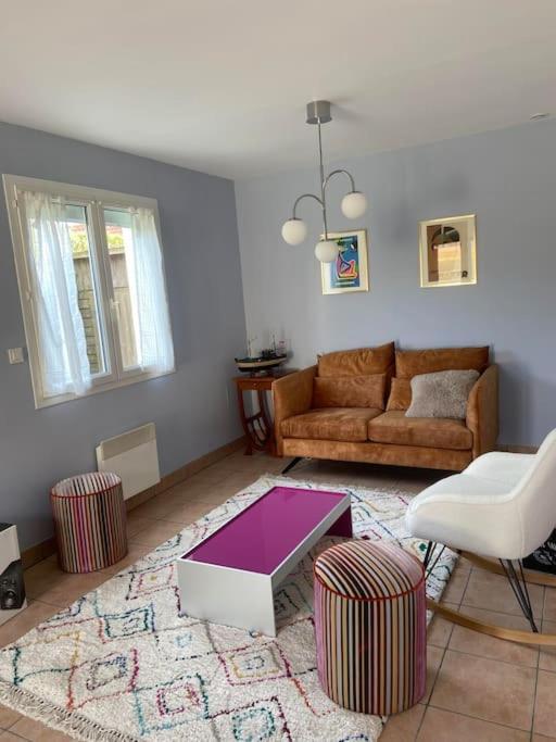 L'Ocean, Maison Avec Jardin Clos Tracy-sur-Mer Екстериор снимка